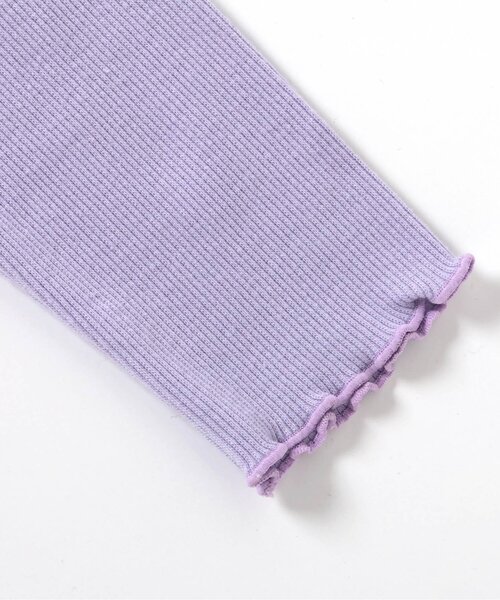 apres les cours（アプレレクール）の「【ジュニア対応】ネコモチーフチュールドッキングトップス（Tシャツ/カットソー・キッズ・ブラック/アイボリー・80/90/100/110/120/130/140）」の11枚目の写真