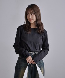 c/est/シーエ CECILY フィッシュテール クルーネックロンT 秋物 秋服 2026年秋冬