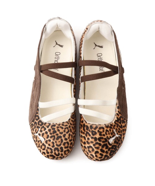 PUMA（プーマ）の「PUMA SPEEDCAT BALLET WILD WMNS / プーマ スピードキャット バレエ ワイルド ウィメンズ（スニーカー・レディース・ブラウン・22.5cm/23.5cm/24.5cm/23.0cm/24.0cm/25.0cm）」の2枚目の写真