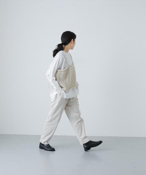 新品　かぐれ　アルパカウールブークレニットキャミソール かぐれ｜アルパカウールブークレニットキャミソール - かぐれ(カグレ