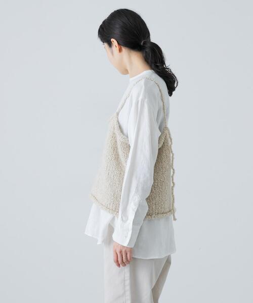 かぐれ（カグレ）の「アルパカウールブークレニットキャミソール