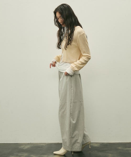 Lutim by u(ルチバイユー)の「Gathered design heel boots / ギャザーデザインヒールブーツ(ブーツ・レディース・キャメル/ホワイト/ブラック・24.5/23.5)」の13枚目の写真