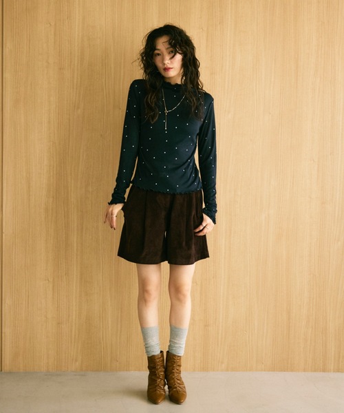 Lutim by u(ルチバイユー)の「Gathered design heel boots / ギャザーデザインヒールブーツ(ブーツ・レディース・キャメル/ホワイト/ブラック・24.5/23.5)」の15枚目の写真