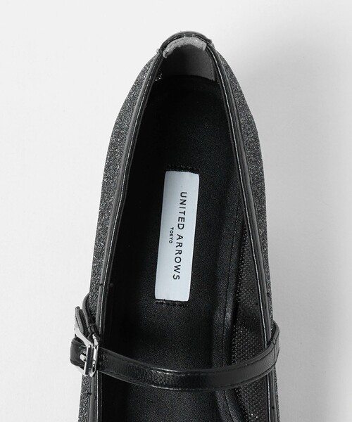 UNITED ARROWS（ユナイテッドアローズ）の「グリッター メリージェーン シューズ（その他シューズ・レディース・ブラック/ベージュ・38/37/36/37h/36h/35/35h）」の12枚目の写真