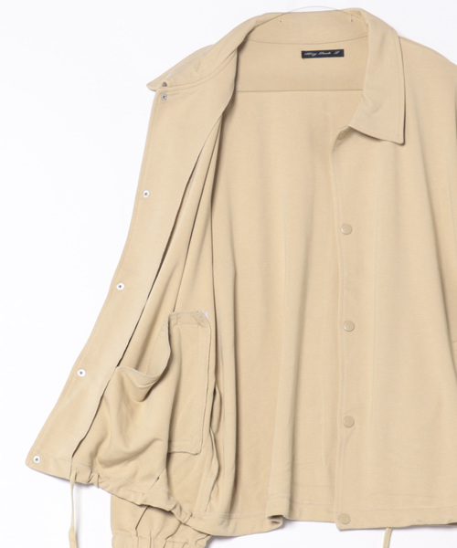 セール】【RES】ポンチ素材 ジップ・コーチジャケット（ブルゾン