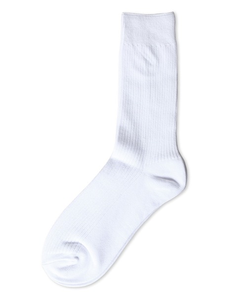 box408（ボックスヨンマルハチ）の「カラーリブソックス（ソックス/靴下・メンズ・グレー系/チャコールグレー/グレー/ブルー系/ネイビー/黄緑系/ベージュ/レッド/ブラウン/ホワイト/ブラック/パープル系/ダークグリーン・25-27CM）」の2枚目の写真