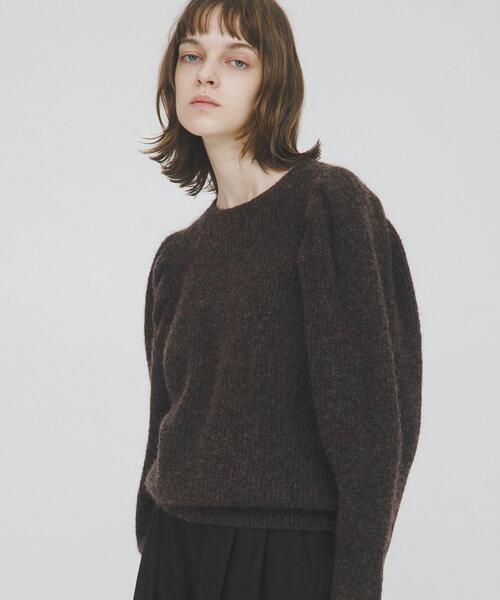 LAATO(ラート)の「shoulder tuck knit(ニット/セーター・レディース・キャメル/ブラウン・FREE)」の16枚目の写真