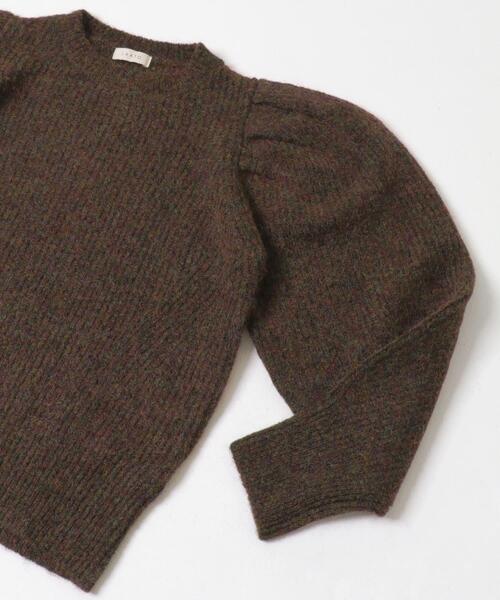 LAATO(ラート)の「shoulder tuck knit(ニット/セーター・レディース・キャメル/ブラウン・FREE)」の22枚目の写真