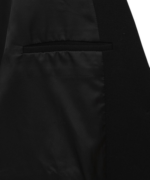 CLANE（クラネ）の「CLANE/クラネ/2WAY TAILORED OVER JACKET（テーラードジャケット・レディース・グレー/ブラック・1）」の13枚目の写真
