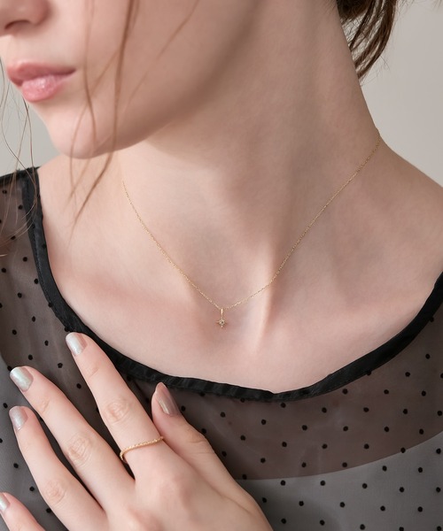 NOJESS（ノジェス）の「【Christmas Limited Edition】K10チャームセットネックレス（ネックレス・レディース・ゴールド・フリー）」の3枚目の写真