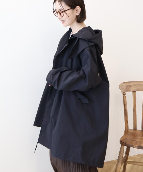 AMERICAN HOLIC(アメリカンホリック)の「3WAYライナー付きモッズコート(その他アウター・レディース・ブラック/カーキ・L/M)」の20枚目の写真