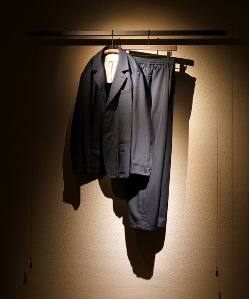 TROVE（トローヴ）の「TROVE 2025aw / MODERN WOOL JACKET（テーラードジャケット・メンズ・ブラック/ブルーグレー・1/3）」の12枚目の写真