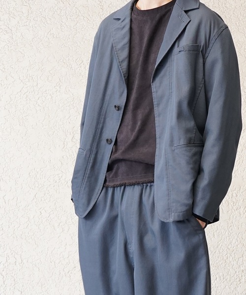 TROVE（トローヴ）の「MODERN WOOL JACKET（テーラードジャケット・メンズ・ブラック/ブルーグレー・1/3）」の13枚目の写真