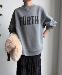 DouDou | 【WEB限定】裏起毛ヘムラインロゴトップス(Tシャツ/カットソー)