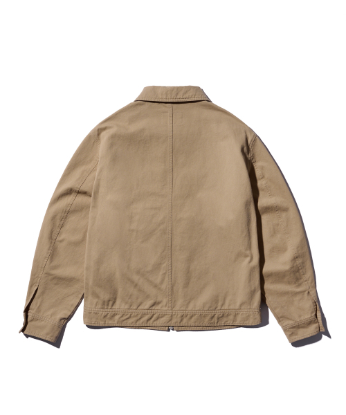 AECA（エイカ）の「EASY AND FREE COTTON IKE JACKET-BEIGE（その他アウター・メンズ・その他・MEDIUM/SMALL/LARGE）」の5枚目の写真
