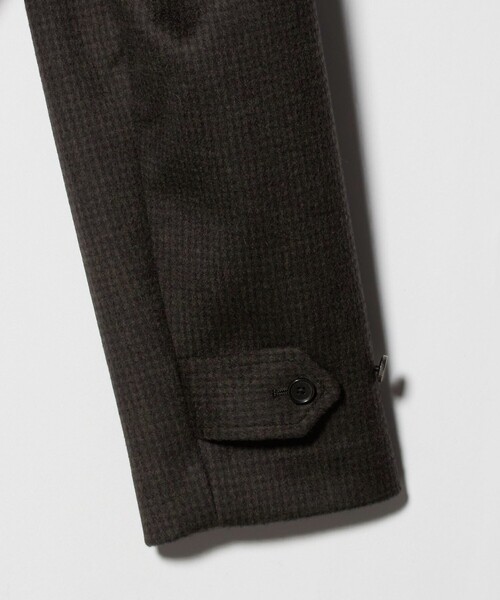 BEAUTY&YOUTH UNITED ARROWS（ビューティーアンドユースユナイテッドアローズ）の「120S メルトン チェック バルカラーコート（チェスターコート・メンズ・モカ・S/L/M/XL）」の17枚目の写真