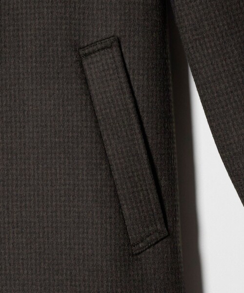 BEAUTY&YOUTH UNITED ARROWS（ビューティーアンドユースユナイテッドアローズ）の「120S メルトン チェック バルカラーコート（チェスターコート・メンズ・モカ・S/L/M/XL）」の20枚目の写真