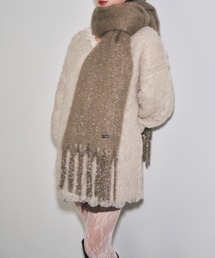 mellowneon | グリッターラメボリュームマフラー(マフラー)