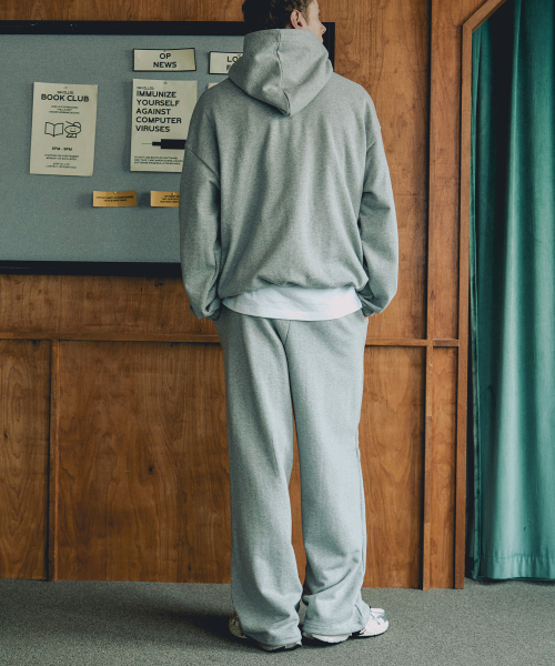 NODU（ノードユー）の「ダーツストリングツータックワイドパンツ[グレー]（スウェットパンツ・メンズ・その他・MEDIUM/LARGE）」の5枚目の写真