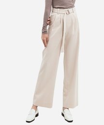 SALT AND CHOCOLATE（ソルトアンドチョコレート）の「Wide Belt Slacks Light Beige 4W223V302（スラックス）」