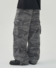 カモワイドコットンパンツ (GREY)