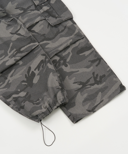 TOFFEE(トフィー)の「カモワイドコットンパンツ (GREY)(その他パンツ・メンズ・その他・SMALL/MEDIUM/LARGE/X-LARGE)」の10枚目の写真