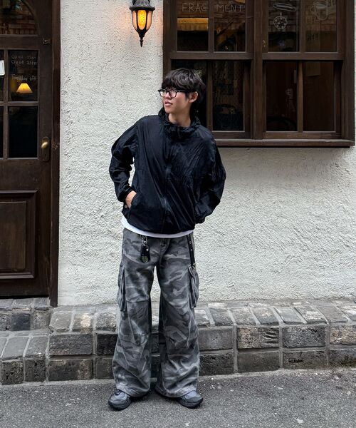 TOFFEE(トフィー)の「カモワイドコットンパンツ (GREY)(その他パンツ・メンズ・その他・SMALL/MEDIUM/LARGE/X-LARGE)」の12枚目の写真