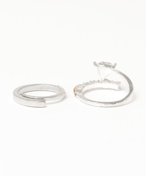 tunee(チュニー)の「【456740】カラフルストーンリング2点セット(RZ)(リング・レディース・シルバー系その他2/シルバー系その他/シルバー系その他3・FREE)」の12枚目の写真