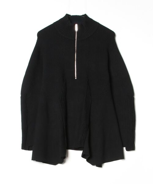 UN3D.（アンスリード）の「UN3D./アンスリード/PIN TUCK HALF ZIP TOP