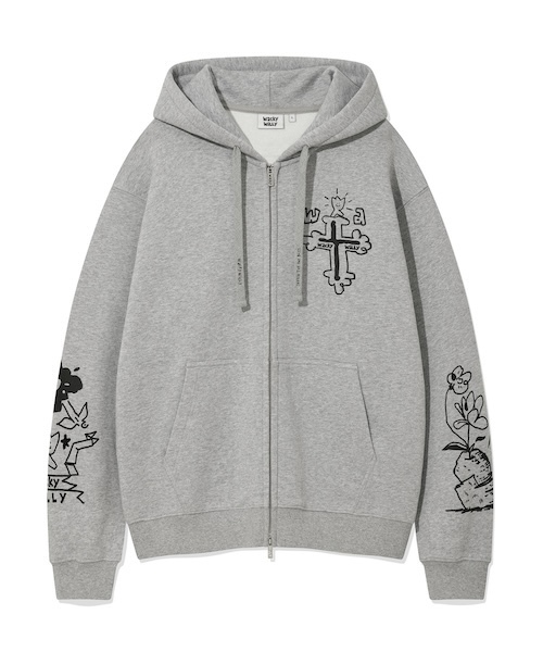 セール】GRAFFITI GRAPHIC HOODIE（パーカー）｜Wacky WiLLy（ワッキー