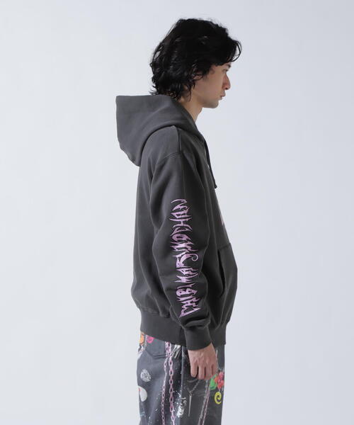 ROYAL FLASH（ロイヤルフラッシュ）の「【guernika×ちびまる子ちゃん】Drooping Maruko Vintage style Hoodie（パーカー・メンズ・ブラック系その他・L/2XL/XL）」の7枚目の写真