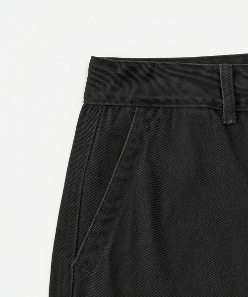 TOFFEE(トフィー)の「カーブドチノパンツ (ブラック)(その他パンツ・メンズ・その他・MEDIUM/LARGE/X-LARGE/SMALL)」の5枚目の写真