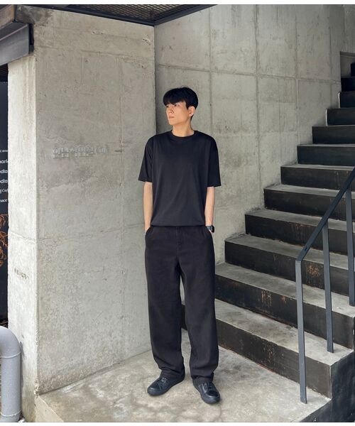 TOFFEE(トフィー)の「カーブドチノパンツ (ブラック)(その他パンツ・メンズ・その他・MEDIUM/LARGE/X-LARGE/SMALL)」の10枚目の写真