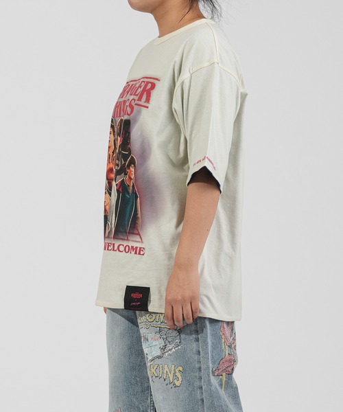 .ENDRECHERI.（エンドリケリー）の「STRANGER THINGS REVERSIBLE TEE（Tシャツ/カットソー・メンズ・ホワイト×ブルー・FREE）」の10枚目の写真