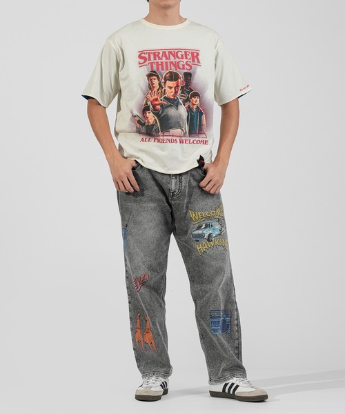 .ENDRECHERI.（エンドリケリー）の「STRANGER THINGS REVERSIBLE TEE（Tシャツ/カットソー・メンズ・ホワイト×ブルー・FREE）」の14枚目の写真