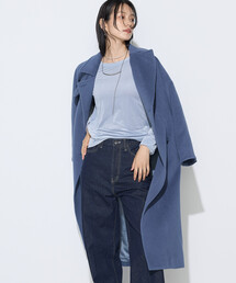 K.T KIYOKO TAKASE | アンゴラウール ロングトレンチコート(トレンチコート)