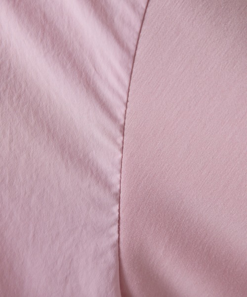 COLLAGE GALLARDAGALANTE（コラージュガリャルダガランテ）の「ポンチドッキングシャツ（シャツ/ブラウス・レディース・ピンク/イエロー/サックスブルー・FREE）」の15枚目の写真