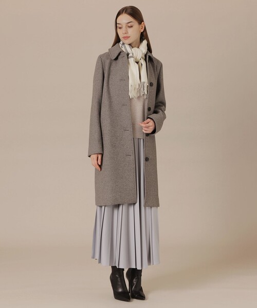 MACKINTOSH LONDON（マッキントッシュ ロンドン）の「【Precious12月号】Wウィンドペンカシミヤストール（マフラー・レディース・ブラック/ブルー系その他2/ホワイト系その他・FREE）」の7枚目の写真