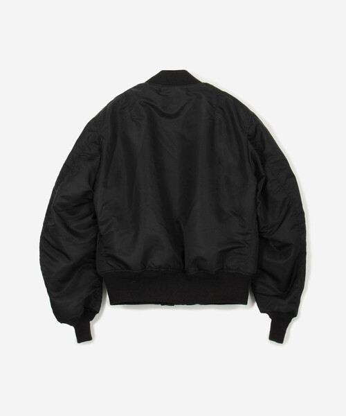 Buzz Rickson's(バズリクソンズ)の「BUZZ RICKSON'S | BLACK MA-1 1st MEN(MA-1・メンズ・ブラック・L/M)」の3枚目の写真