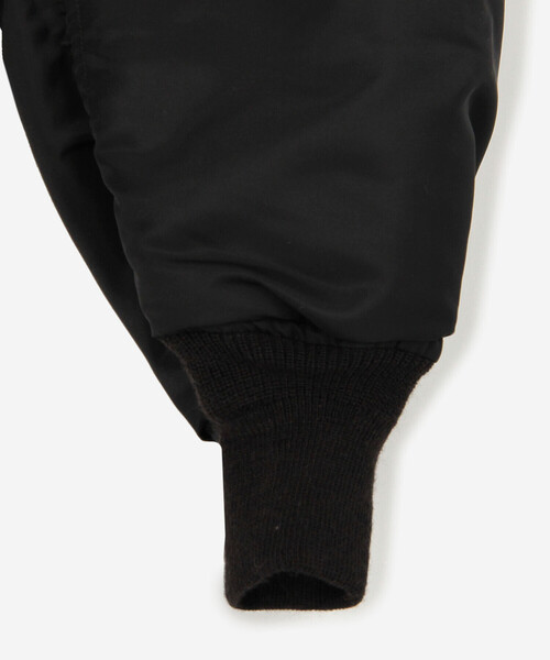 Buzz Rickson's(バズリクソンズ)の「BUZZ RICKSON'S | BLACK MA-1 1st MEN(MA-1・メンズ・ブラック・L/M)」の6枚目の写真