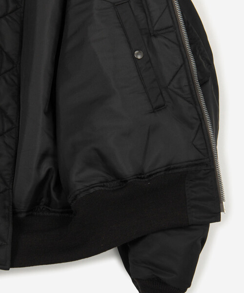 Buzz Rickson's(バズリクソンズ)の「BUZZ RICKSON'S | BLACK MA-1 1st MEN(MA-1・メンズ・ブラック・L/M)」の8枚目の写真