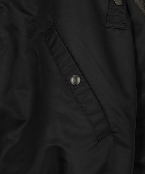 Buzz Rickson's(バズリクソンズ)の「BUZZ RICKSON'S | BLACK MA-1 1st MEN(MA-1・メンズ・ブラック・L/M)」の10枚目の写真