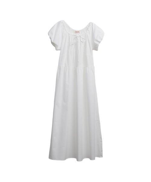 SLOWLOLLI（スローローリ）の「Puff shirring long dress_3 Colors（ワンピース・レディース・アイボリー/ブラック/Beige・FREE）」の2枚目の写真