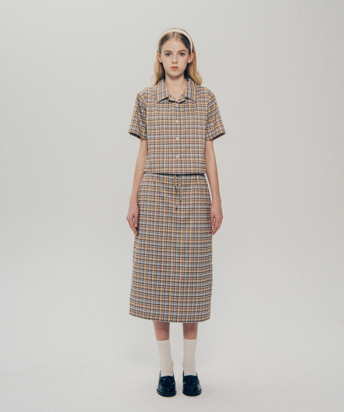 YALE（イェール）の「チェックミディスカート_ブラウン（スカート・レディース・その他・SMALL/MEDIUM）」の10枚目の写真