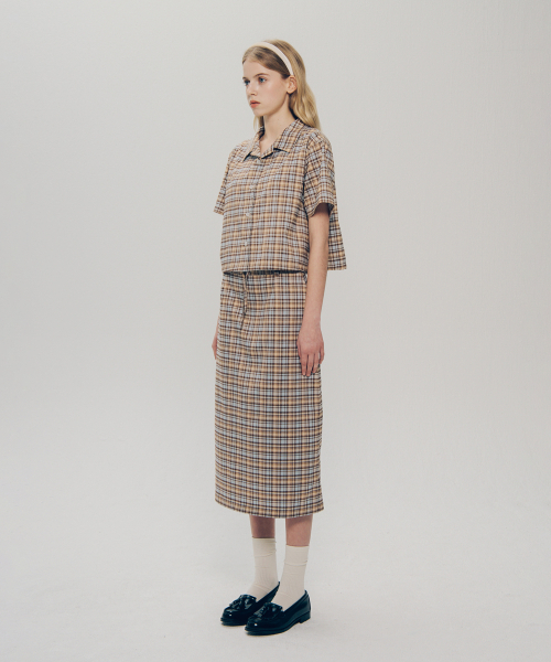 YALE（イェール）の「チェックミディスカート_ブラウン（スカート・レディース・その他・SMALL/MEDIUM）」の11枚目の写真