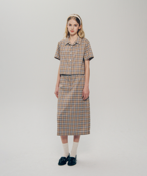 YALE（イェール）の「チェックミディスカート_ブラウン（スカート・レディース・その他・SMALL/MEDIUM）」の13枚目の写真