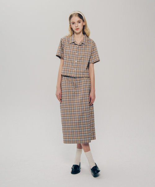 YALE（イェール）の「チェックミディスカート_ブラウン（スカート・レディース・その他・SMALL/MEDIUM）」の14枚目の写真