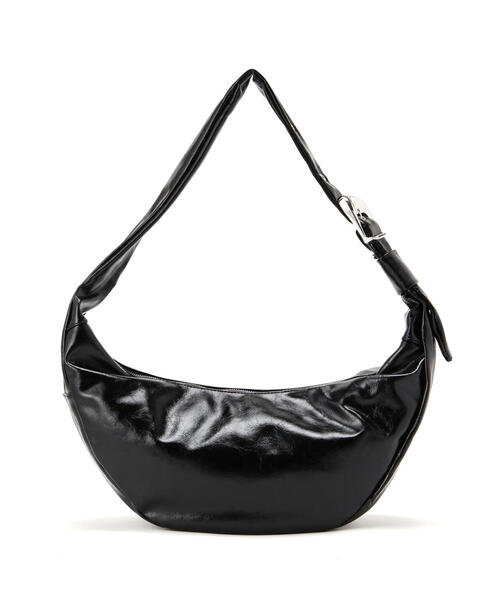 SIS(エスアイエス)の「SIS/エスアイエス/Eyelet Shoulder Bag(ショルダーバッグ・レディース・ブラック・F)」の3枚目の写真