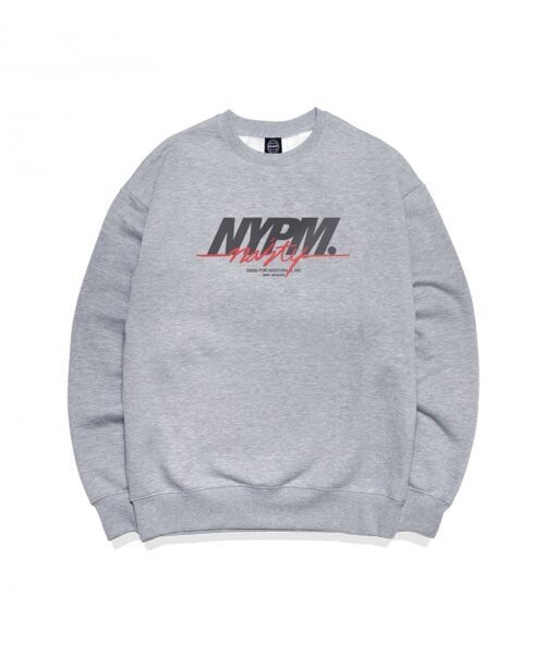 NP STUDIO（エヌピースタジオ）の「レタリングロゴスウェットシャツメランジ（スウェット・レディース・その他・LARGE/MEDIUM）」の2枚目の写真