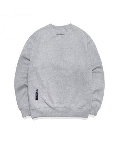 NP STUDIO（エヌピースタジオ）の「レタリングロゴスウェットシャツメランジ（スウェット・レディース・その他・LARGE/MEDIUM）」の3枚目の写真
